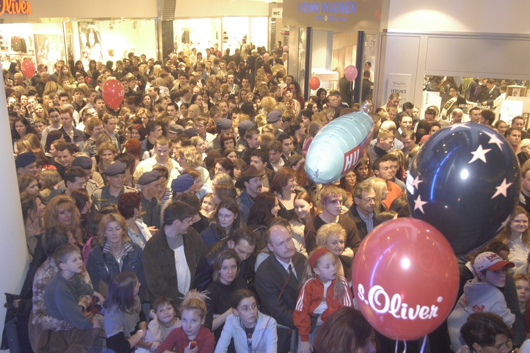 Gäste bei Eröffnung der Shoppingcity Seiersberg