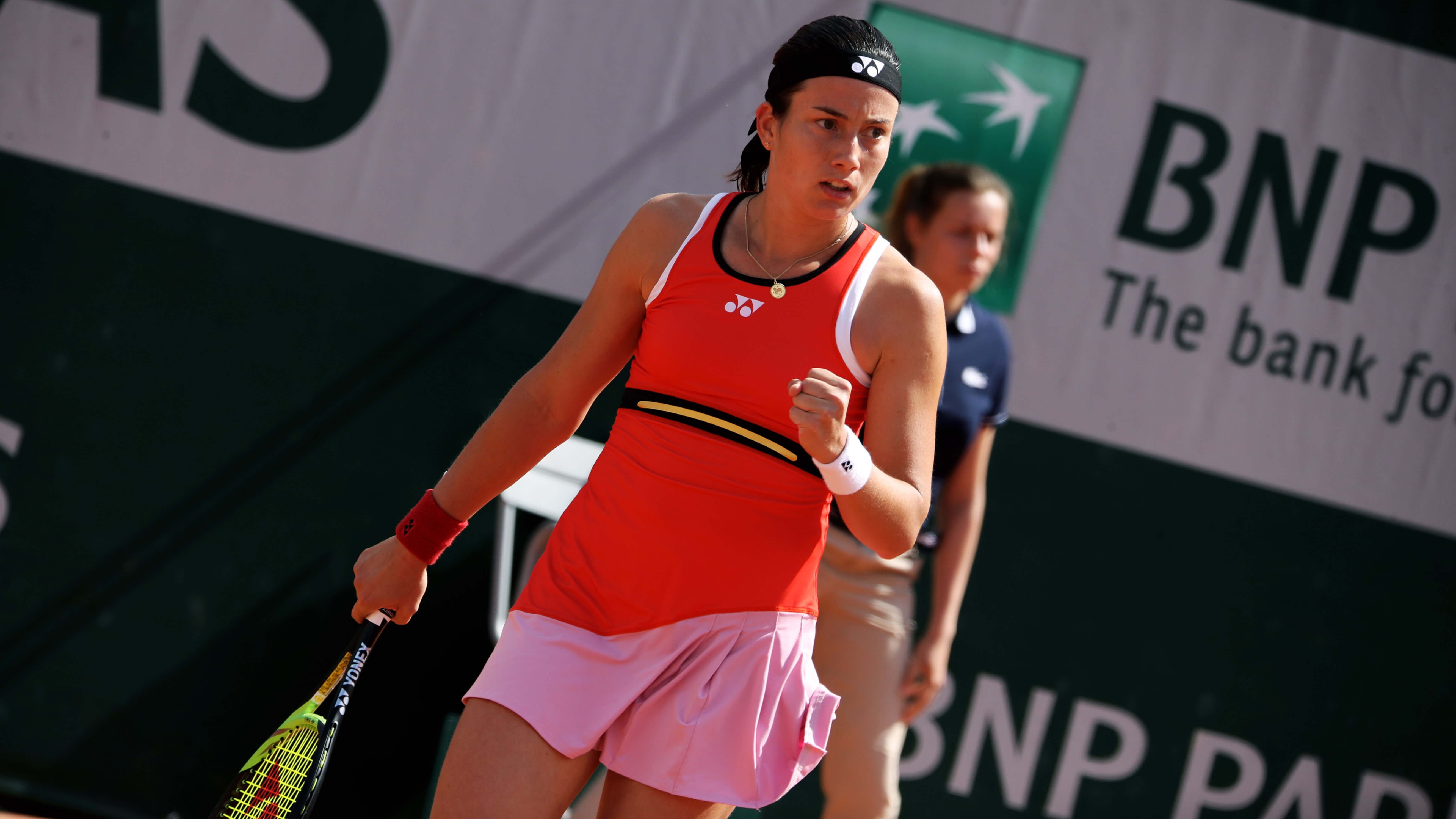 Sportlerin Anastasija Sevastova Anastasija Sevastova bei Tennisturnier